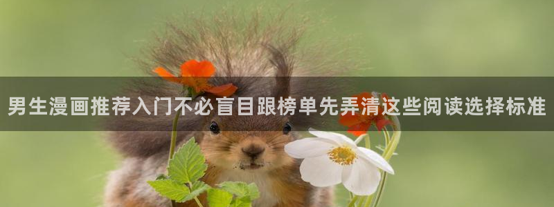 漫蛙漫画网页版:男生漫画推荐入门不必盲目跟榜单先弄清这些阅读选择标准